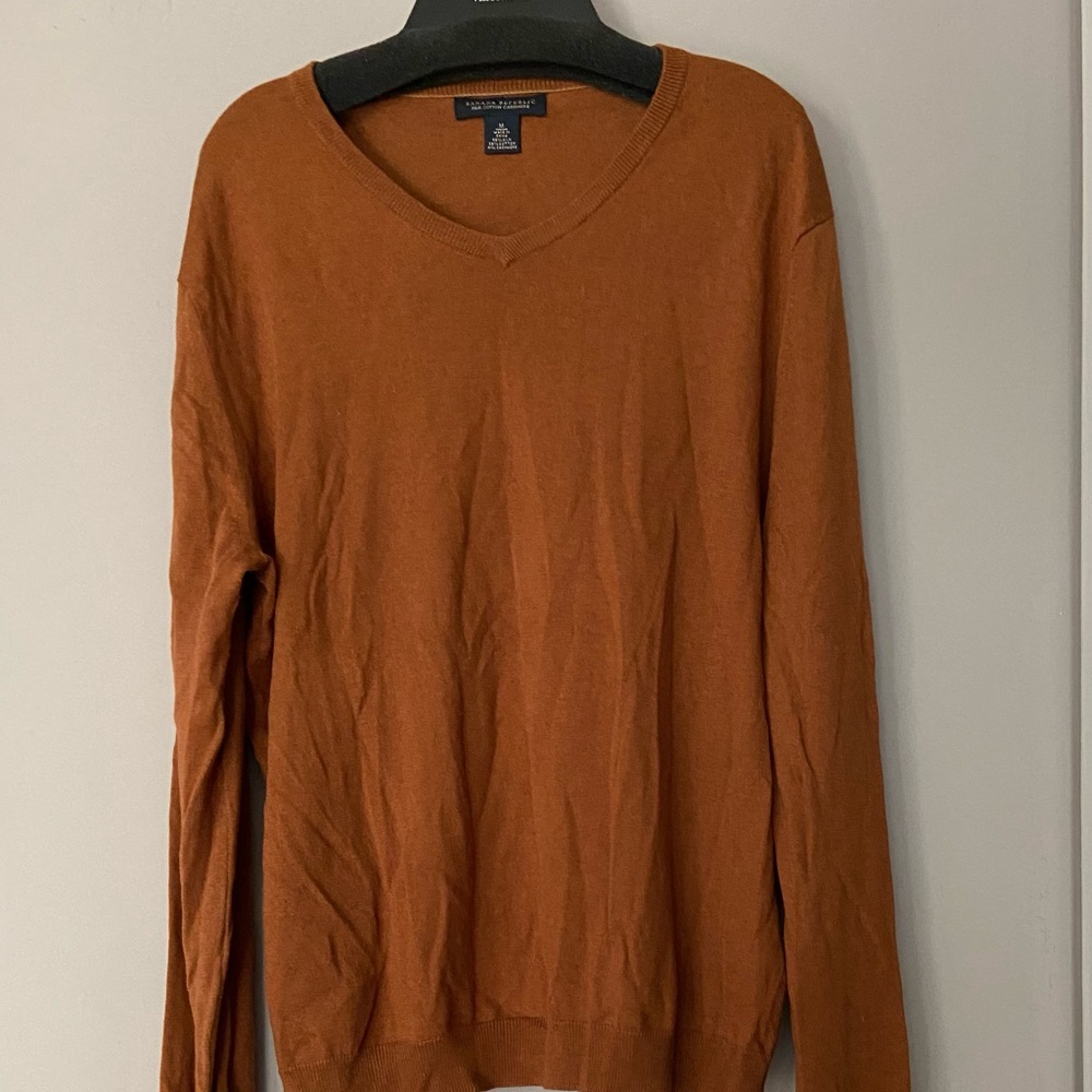Mens cashmere sweater.